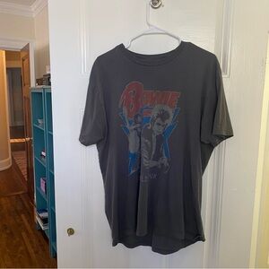 SOLD david bowie graphic tee